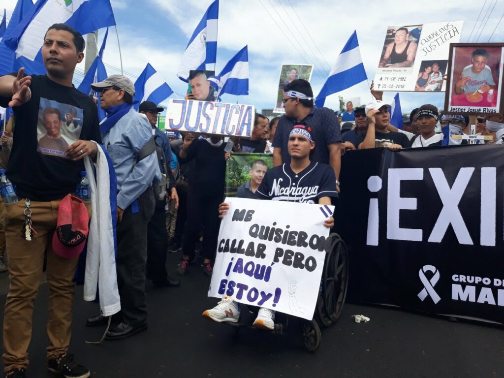 Nicaragua: Lisiados de Abril 2018