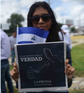 Nicaragua: Periodistas Protestan