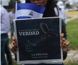 Nicaragua: Periodistas Protestan