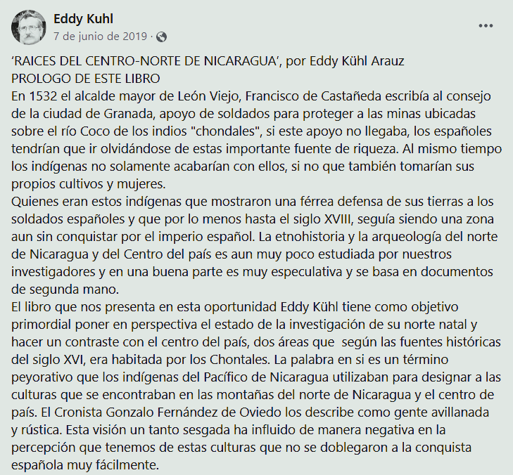 Nicaragua: Eddy Khul