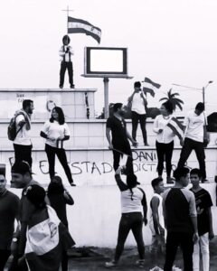 "Un recuerdo en la rotonda Rubén Darío": un sitio emblemático durante las protestas de 2018| Fotografía ciudadana © Alexander Reyes| Galería News.