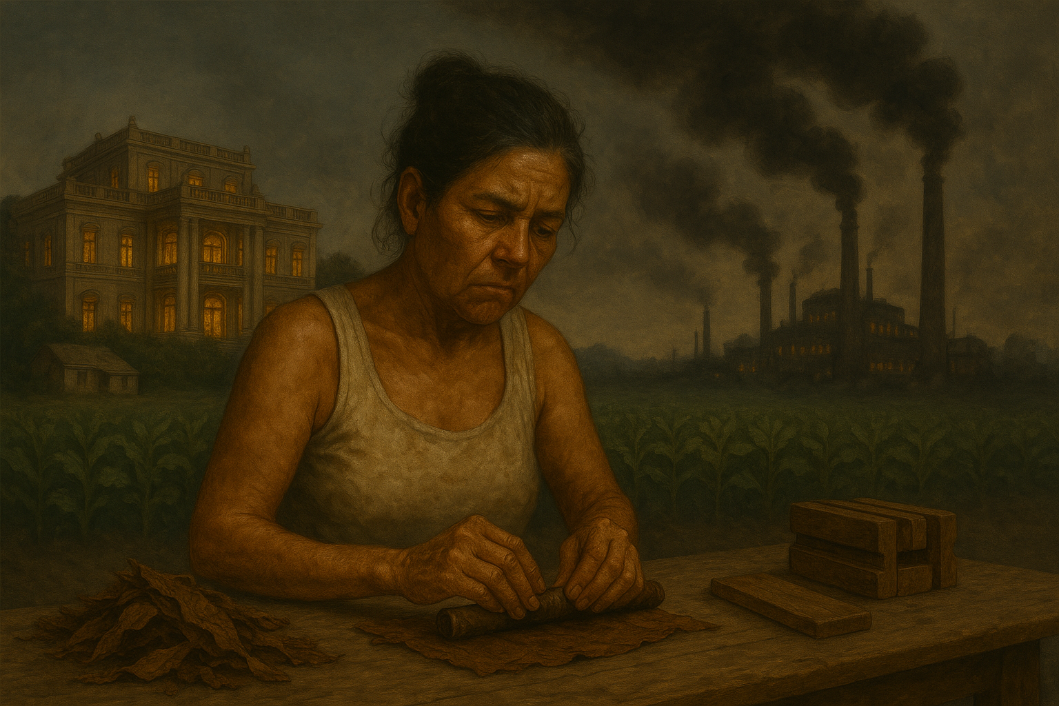 Tabaco: el desarrollo se va la pobreza se queda